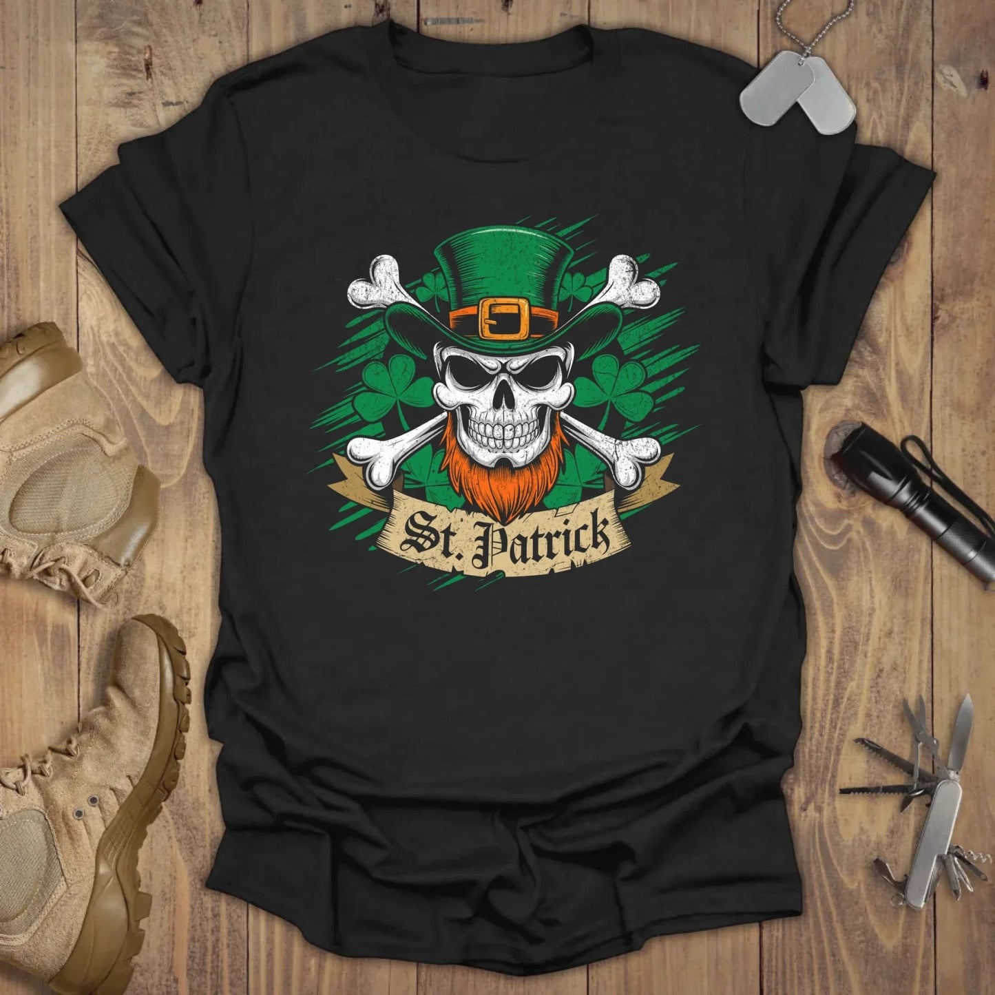 St. Patrick's Day T-shirt Black