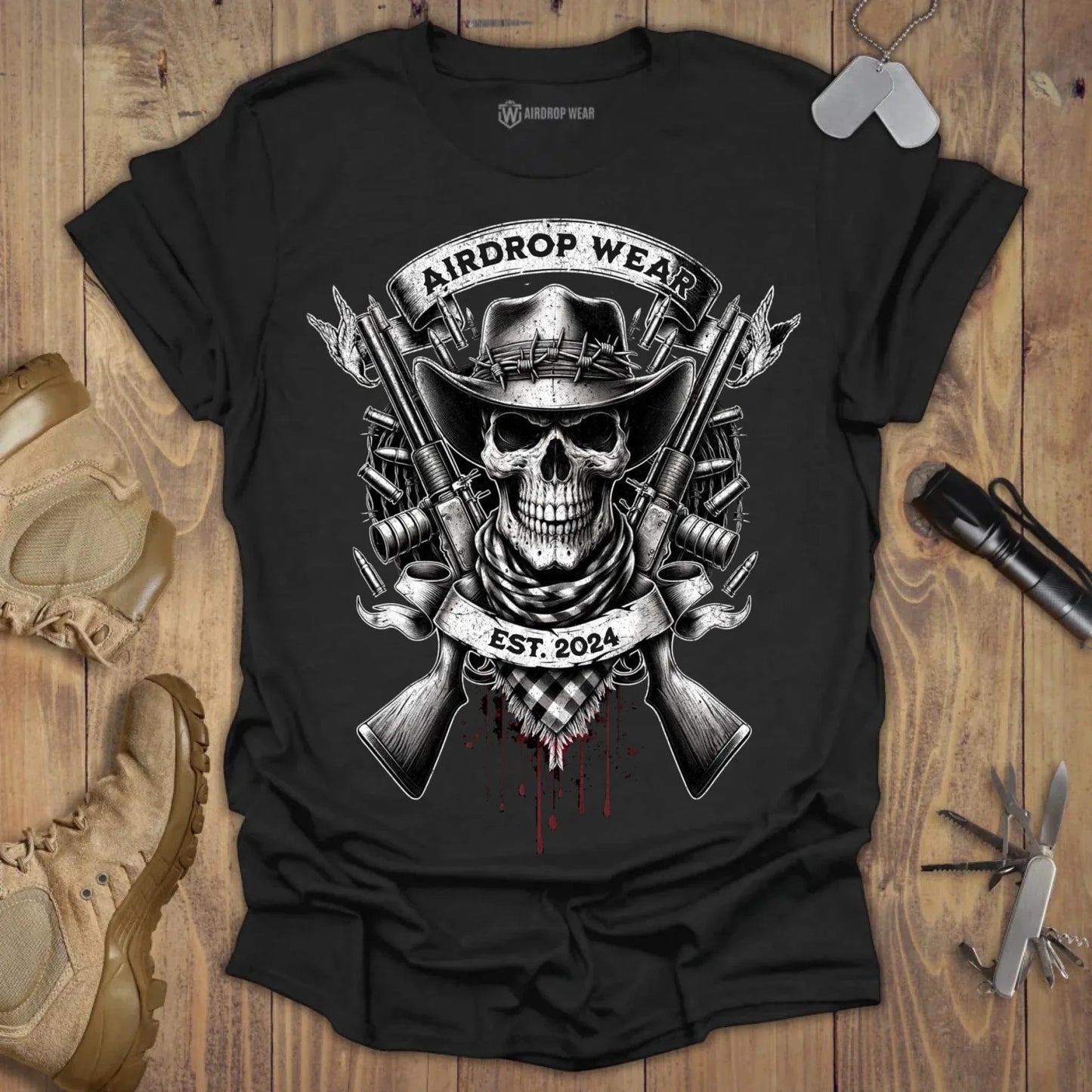 AW Signature Freedom T-shirt Black