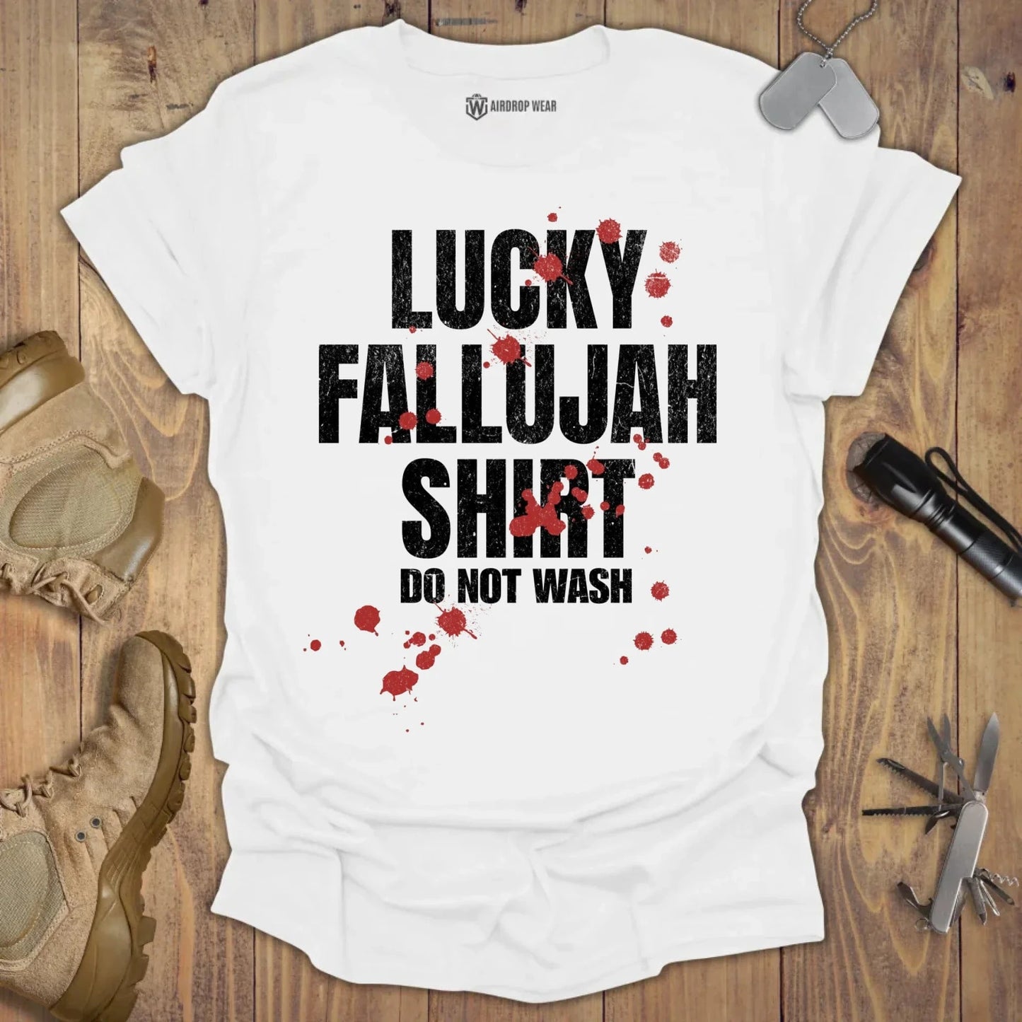 Lucky Fallujah T-shirt White