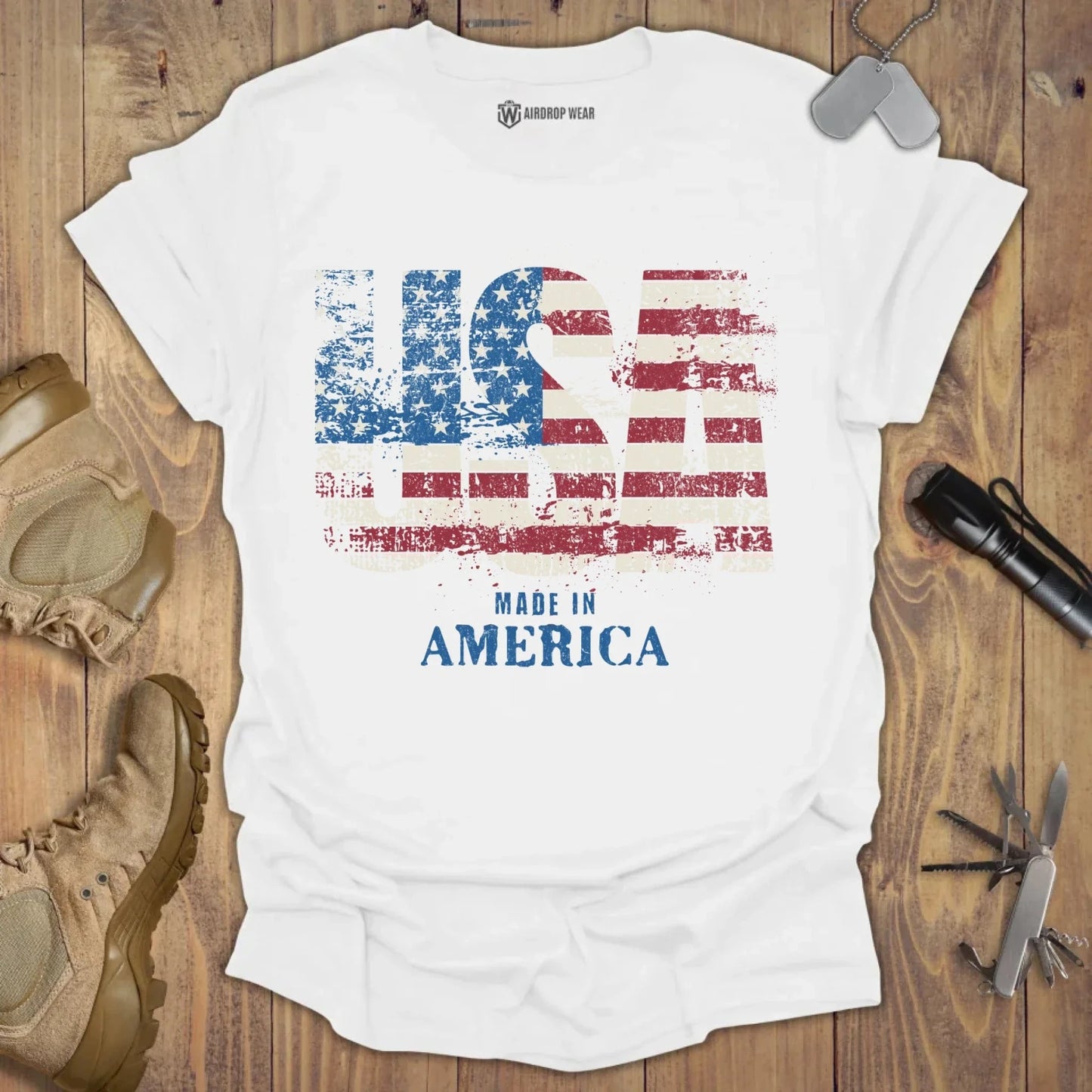 Made In America T-shirt White