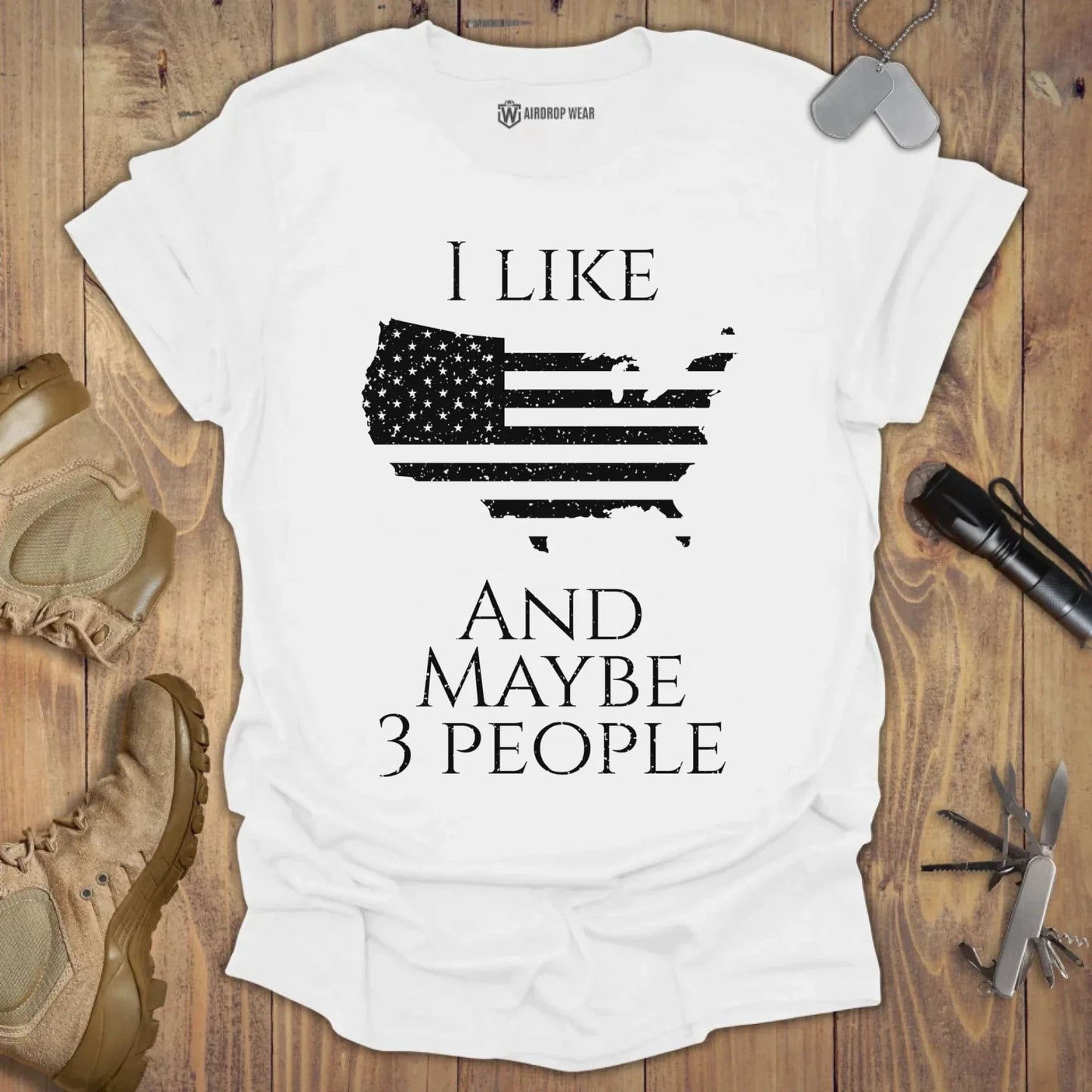 I Like America T-shirt White