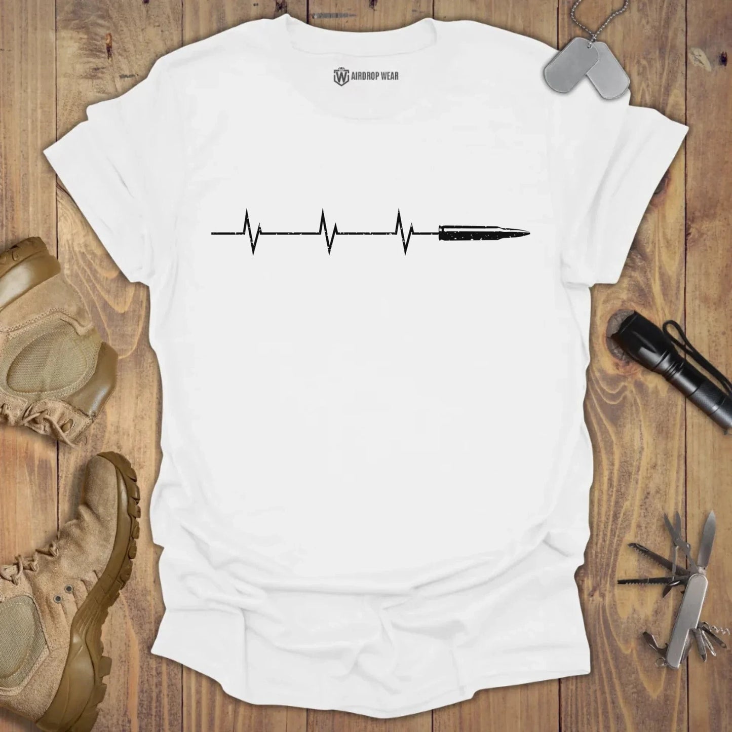Bullet Pulse T-shirt White