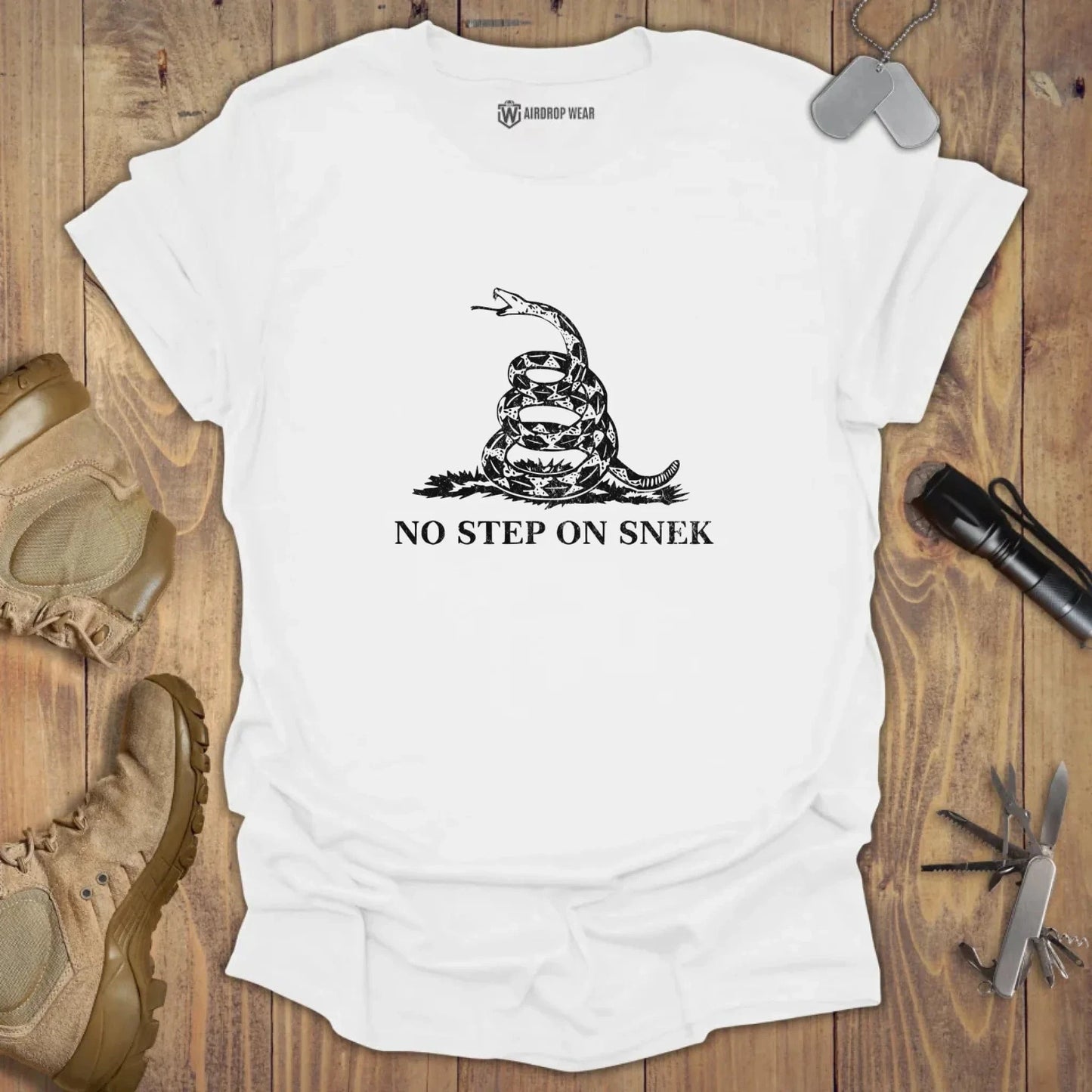 No Step On Snek T-shirt White