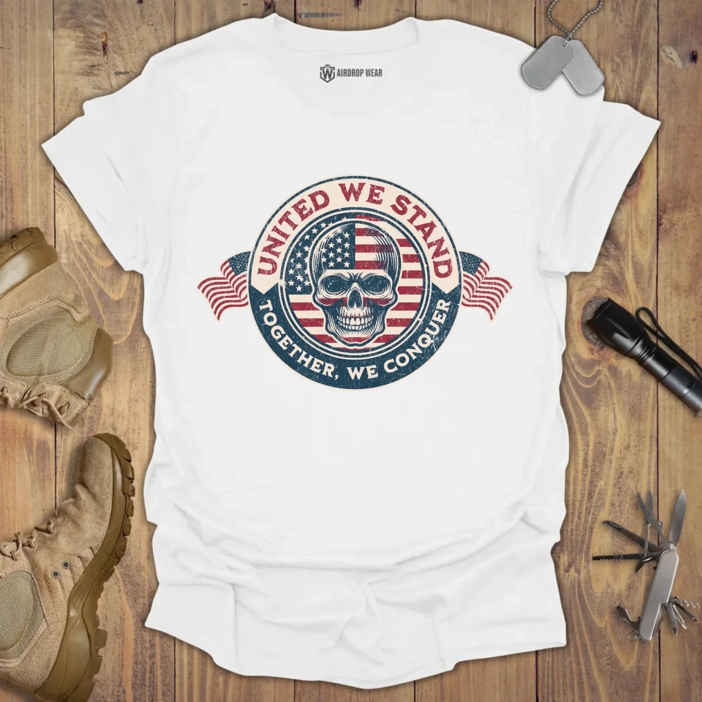 Together We Conquer T-shirt White