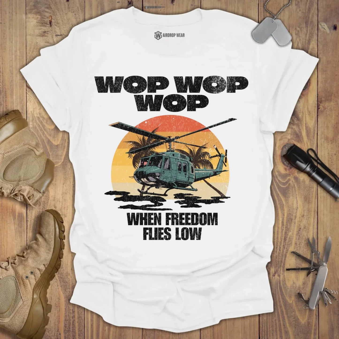 UH-1 Huey T-shirt White