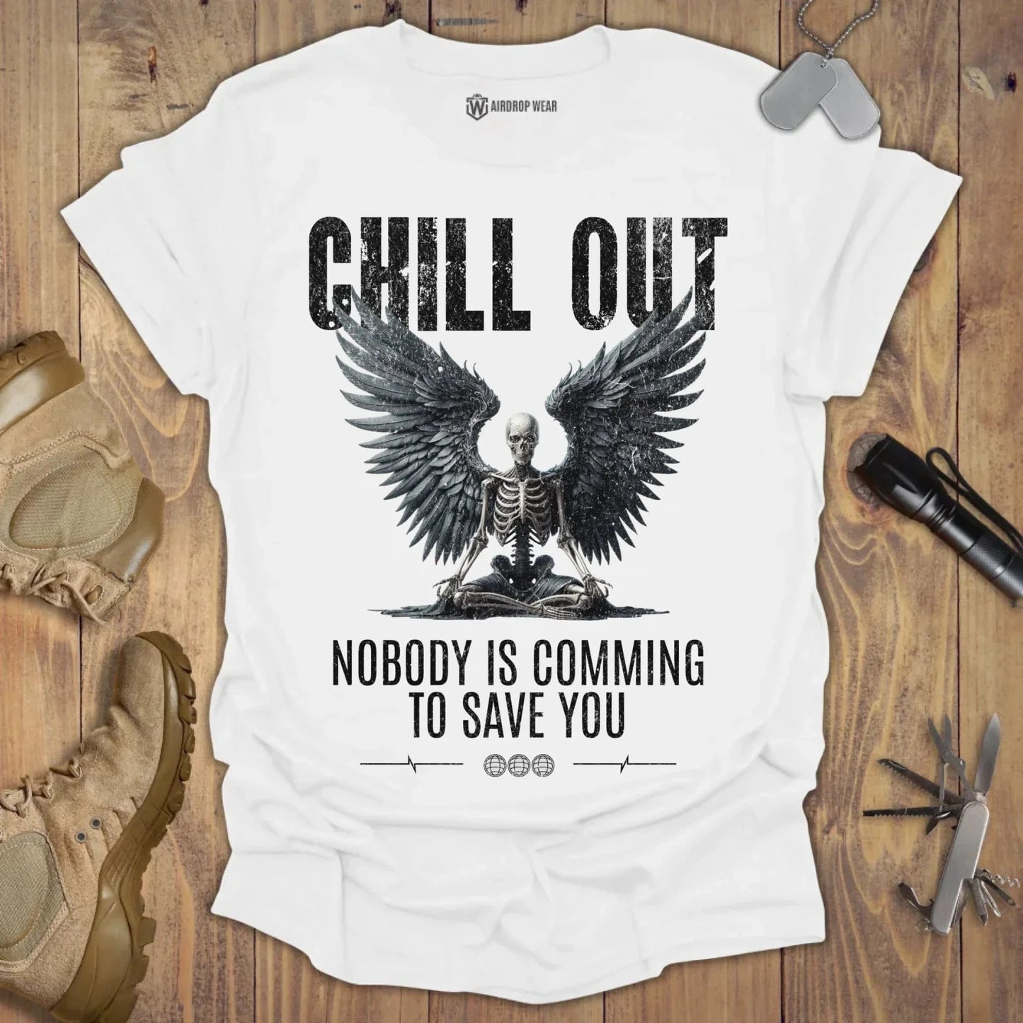 Chill Out T-shirt White