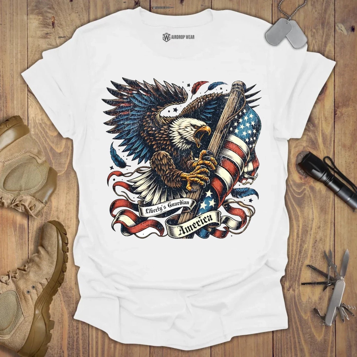 Liberty's Guardian T-shirt White