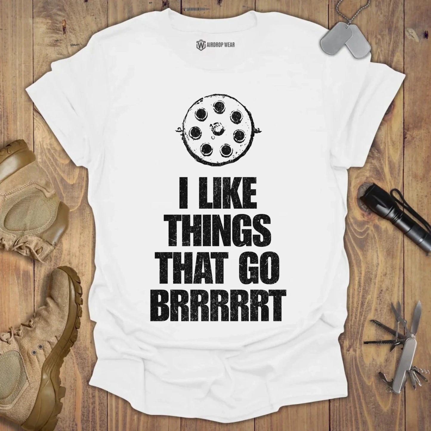 Brrrrrt T-shirt White