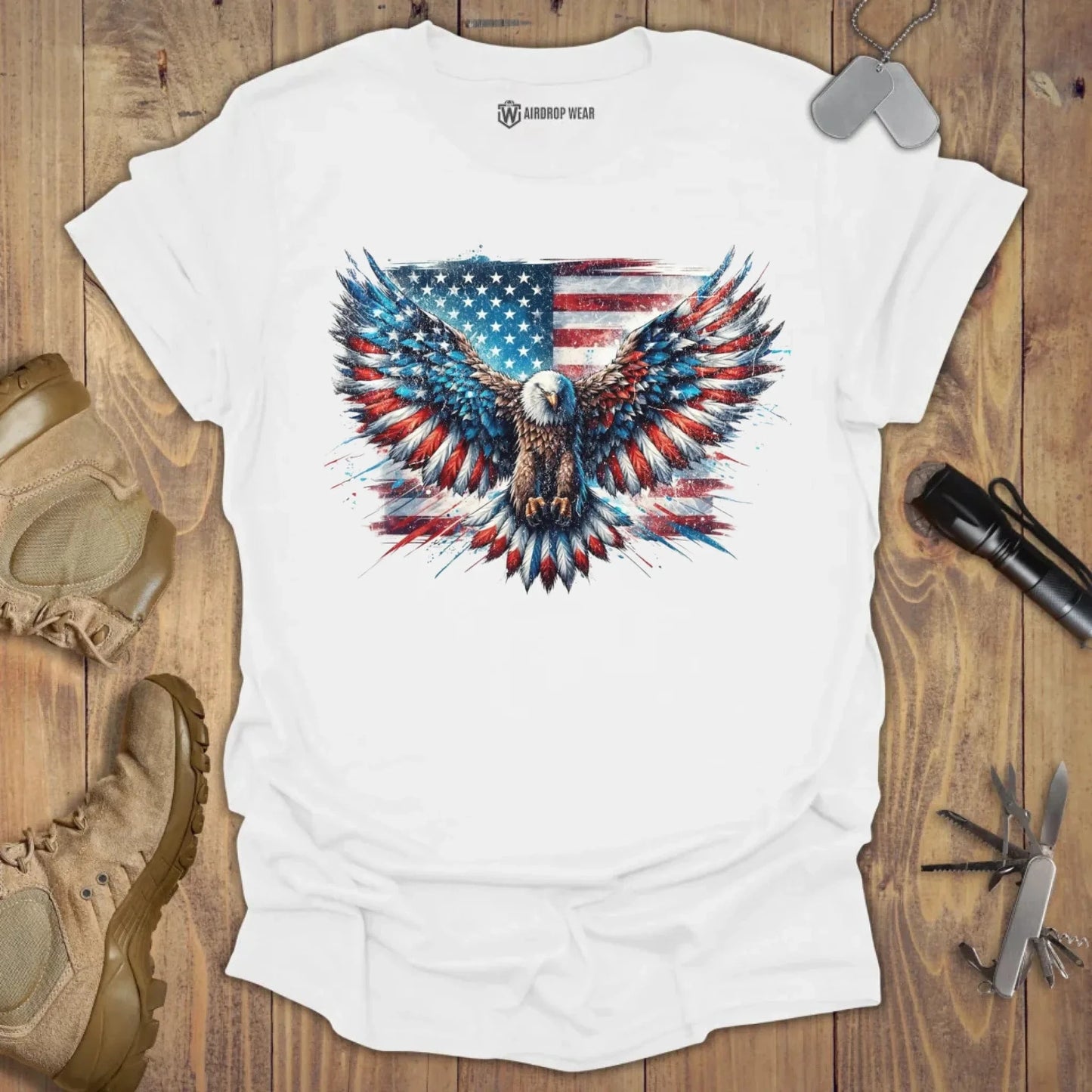 America T-shirt White