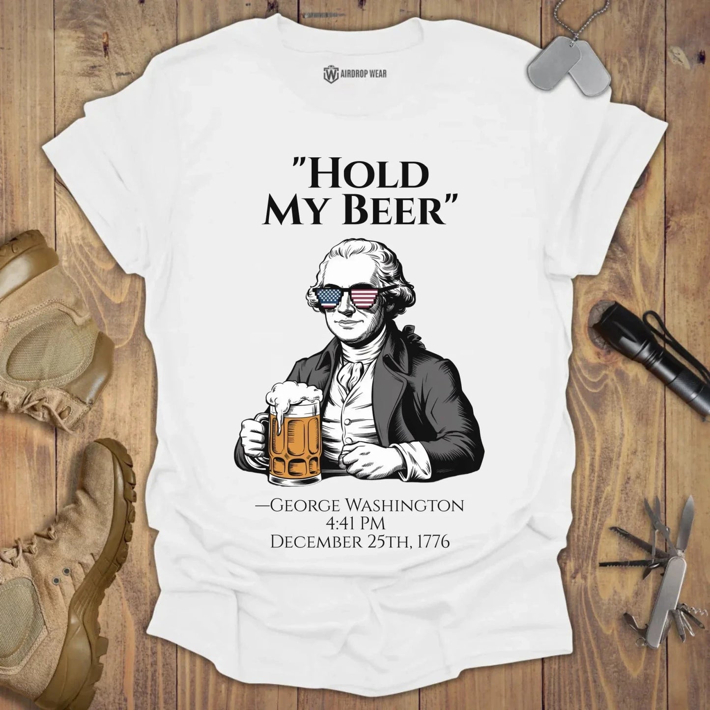 Hold My Beer T-shirt White