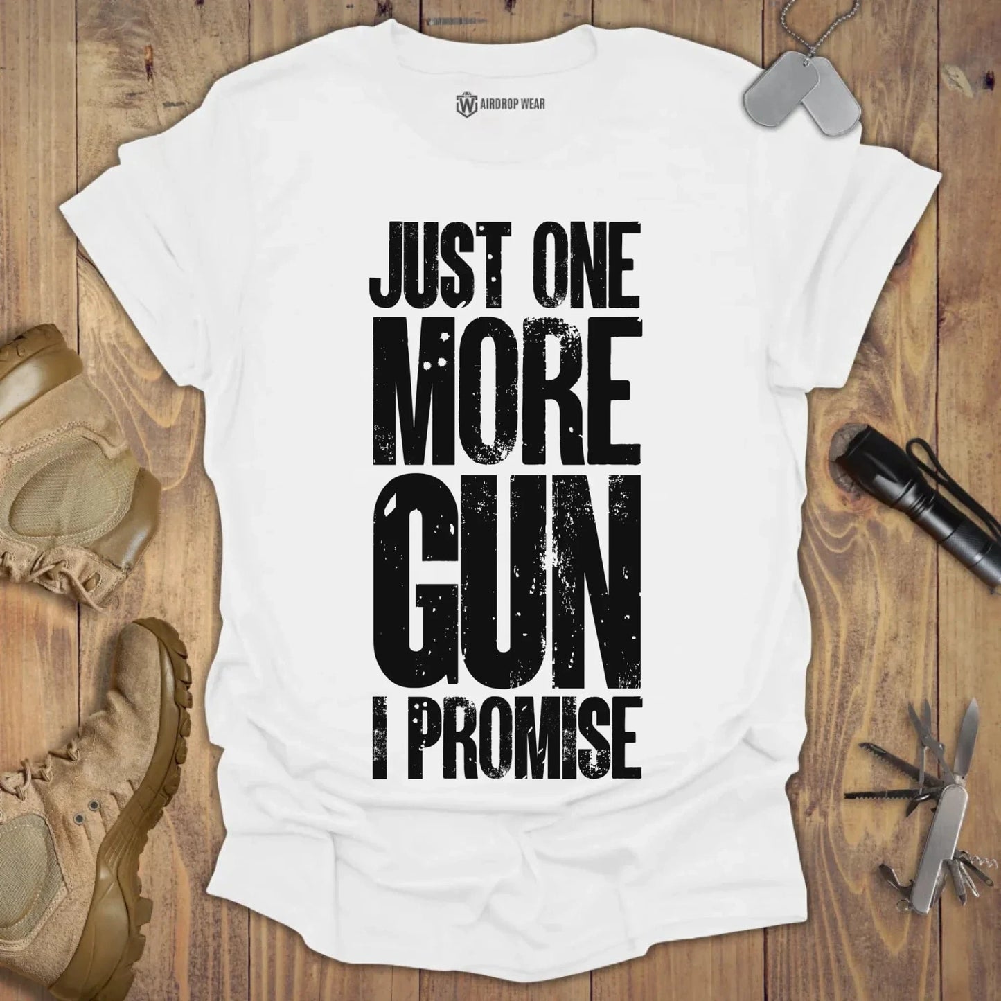 Just One More T-shirt White