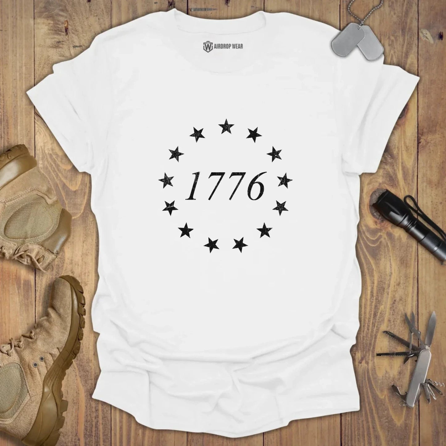 1776 T-shirt White