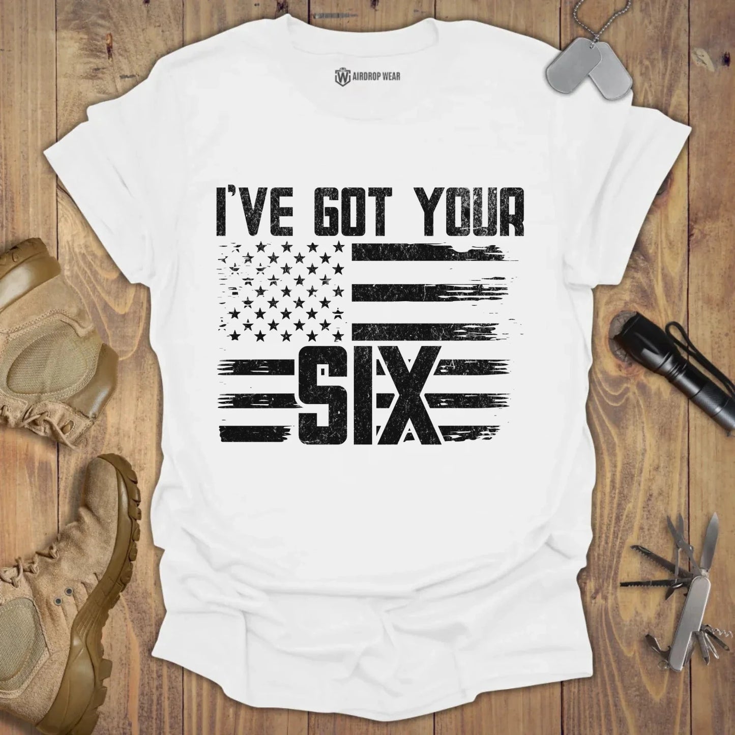 I've Got Your Six T-shirt White