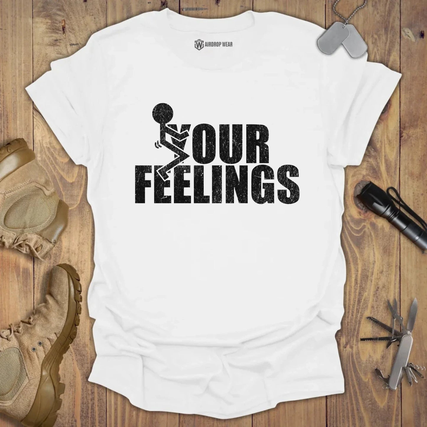 F* Your Feelings T-shirt White