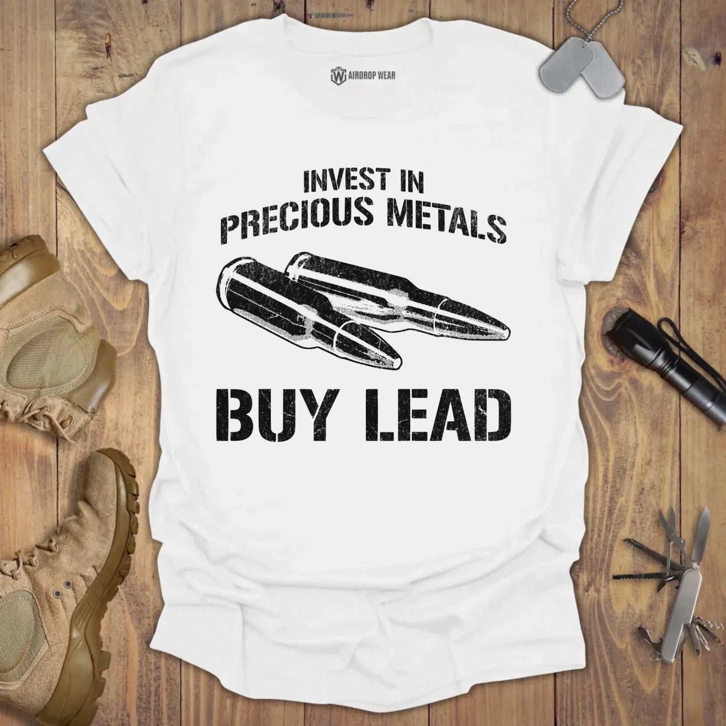 Precious Metals T-shirt White
