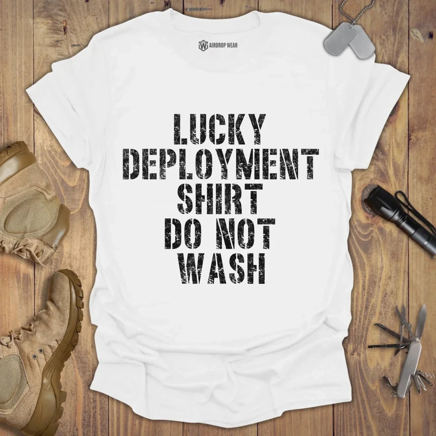 Lucky Deployment T-shirt White
