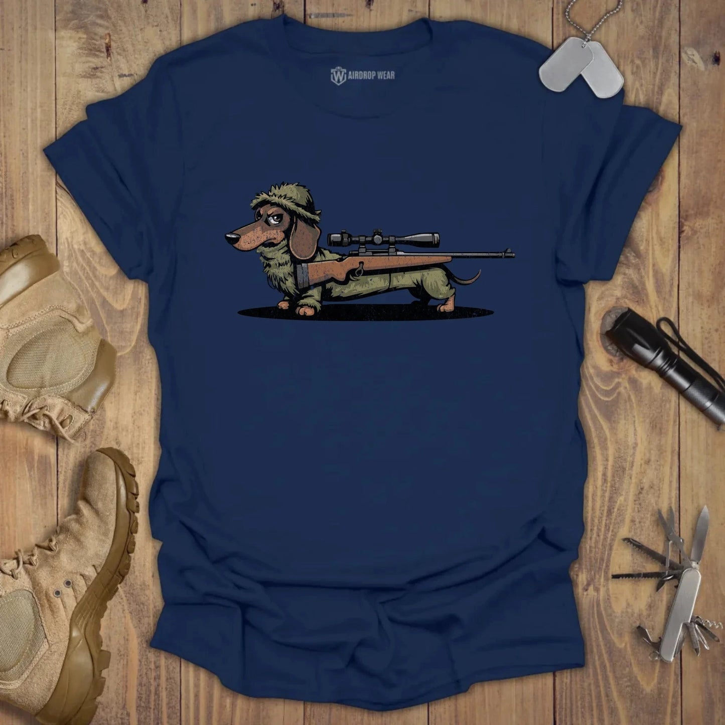 Sniper Wiener T-shirt Navy