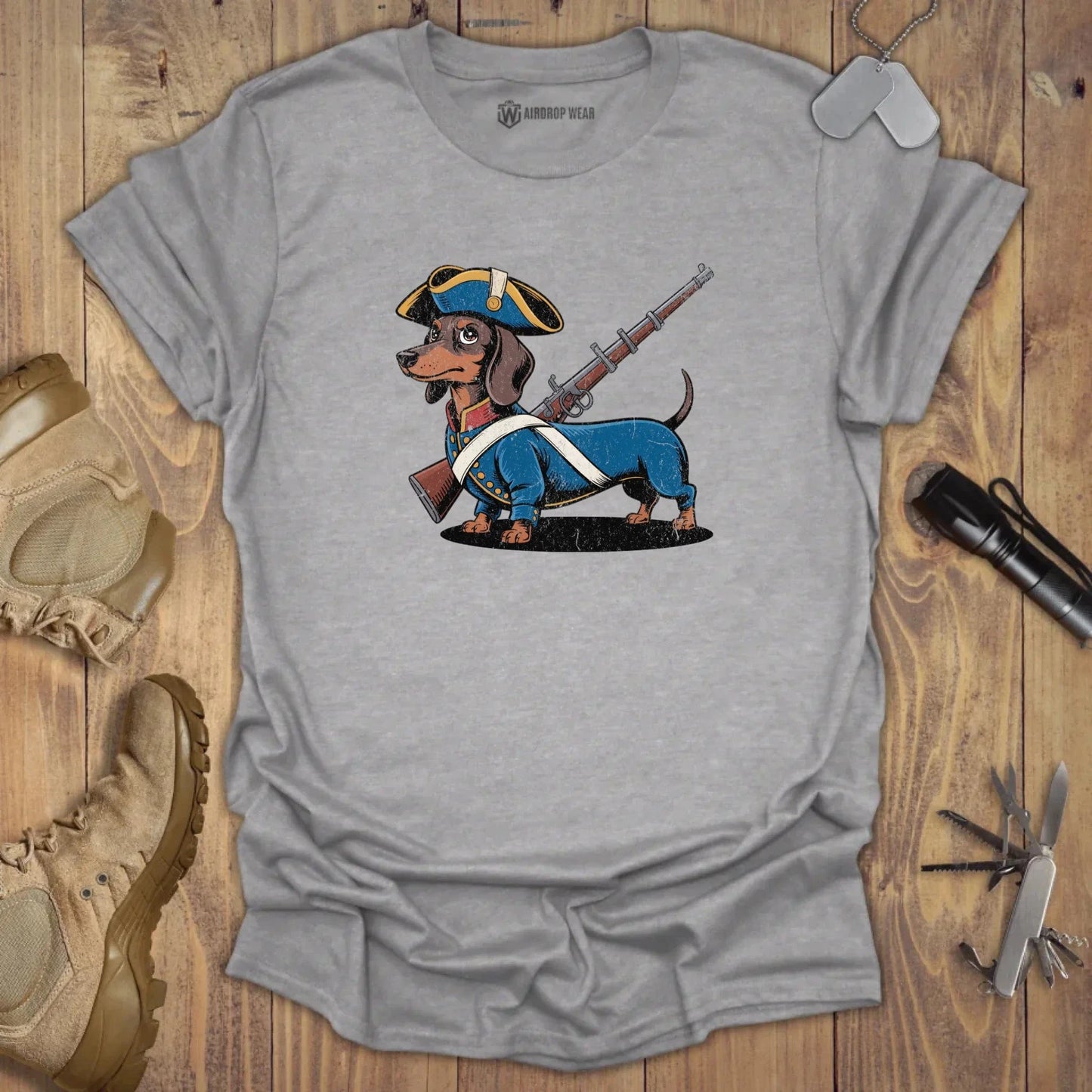 1776 Wiener T-shirt Sport Grey