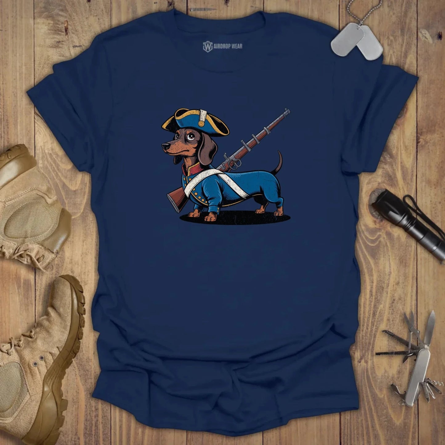 1776 Wiener T-shirt Navy