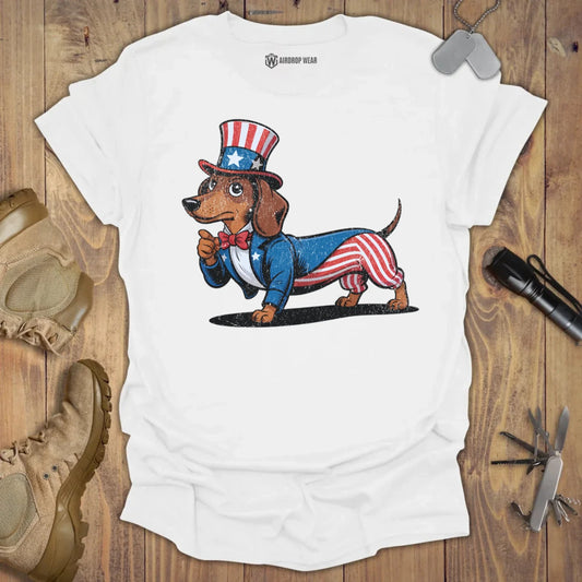I Want You Wiener T-shirt White