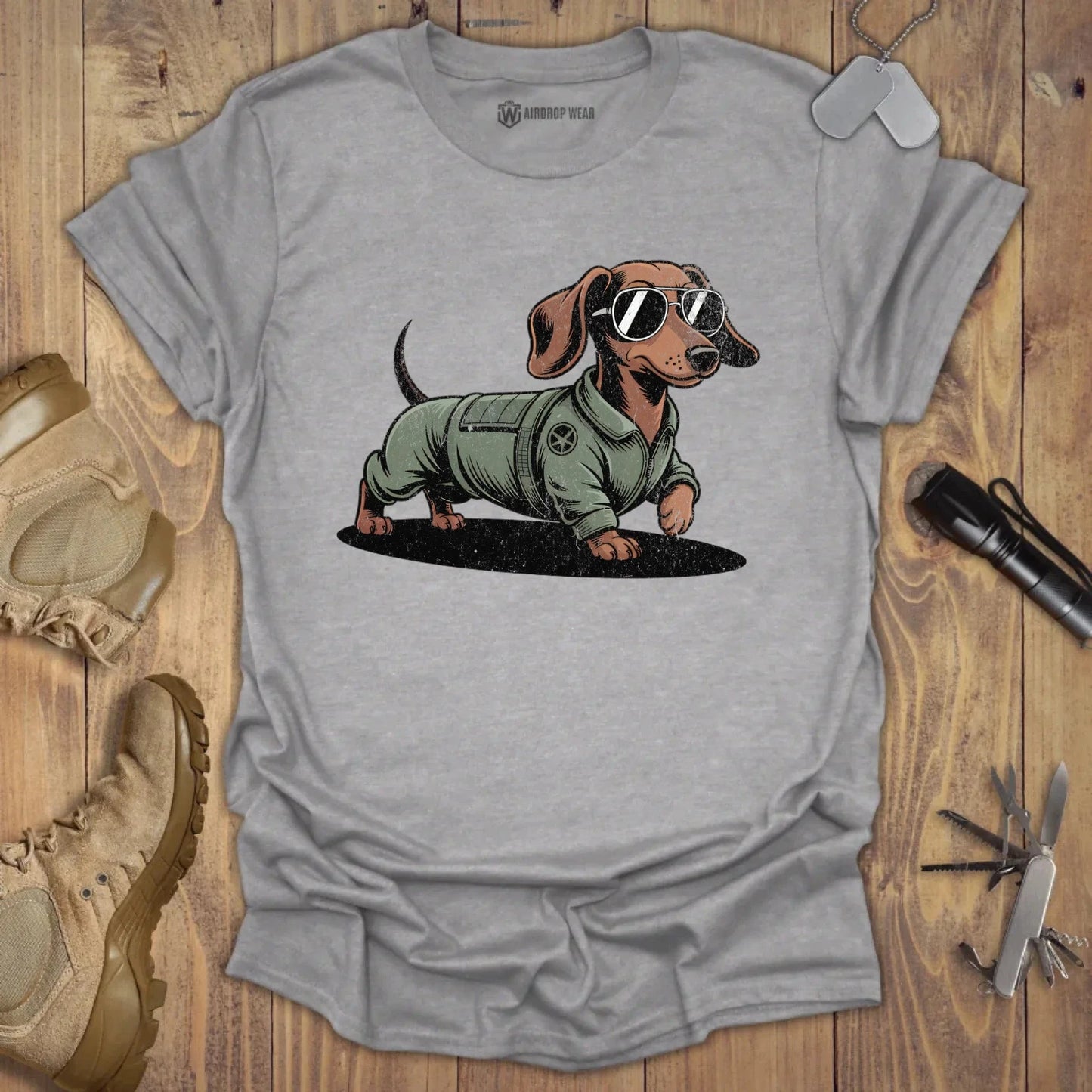 Ace Wiener T-shirt Sport Grey