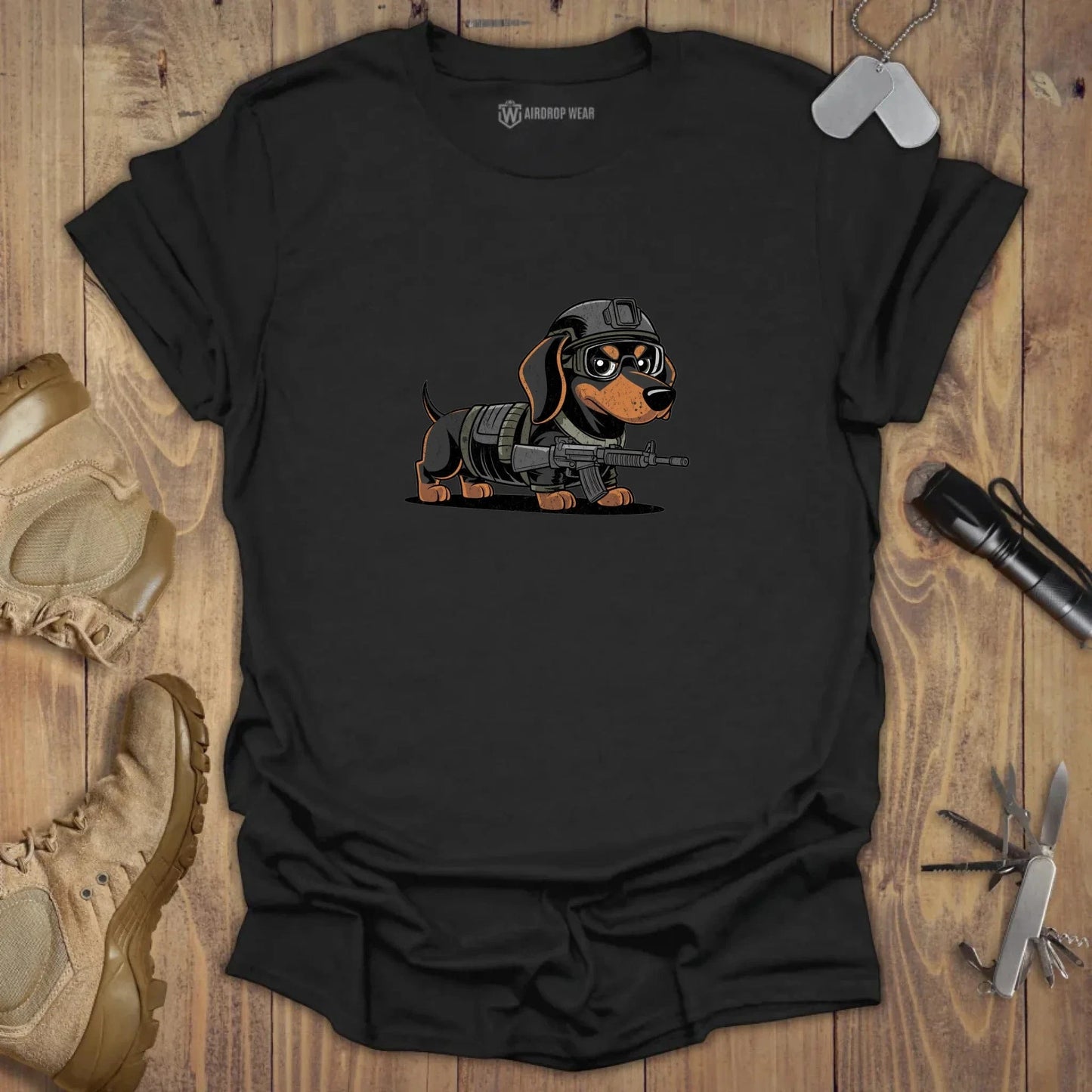 Special Ops Sausage T-shirt Black
