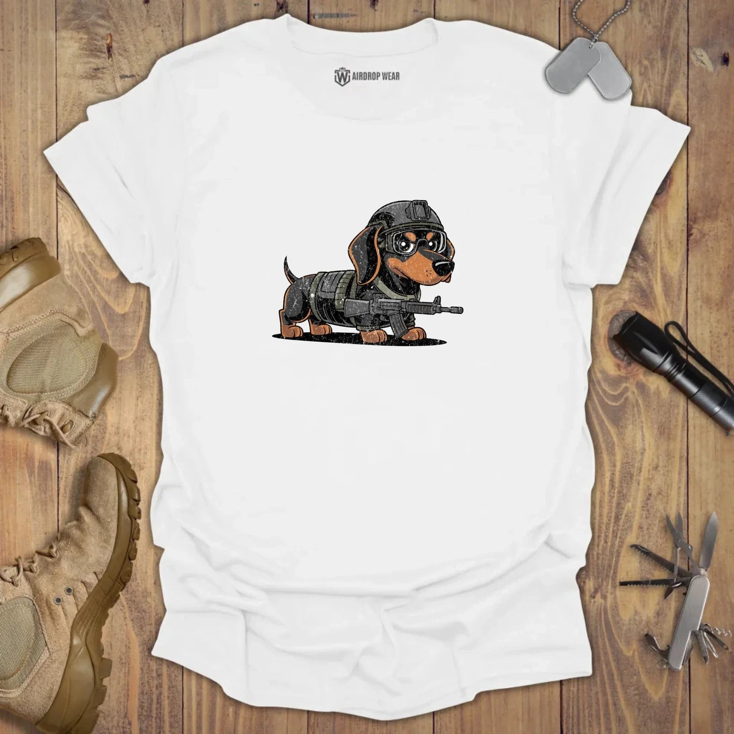 Special Ops Sausage T-shirt White