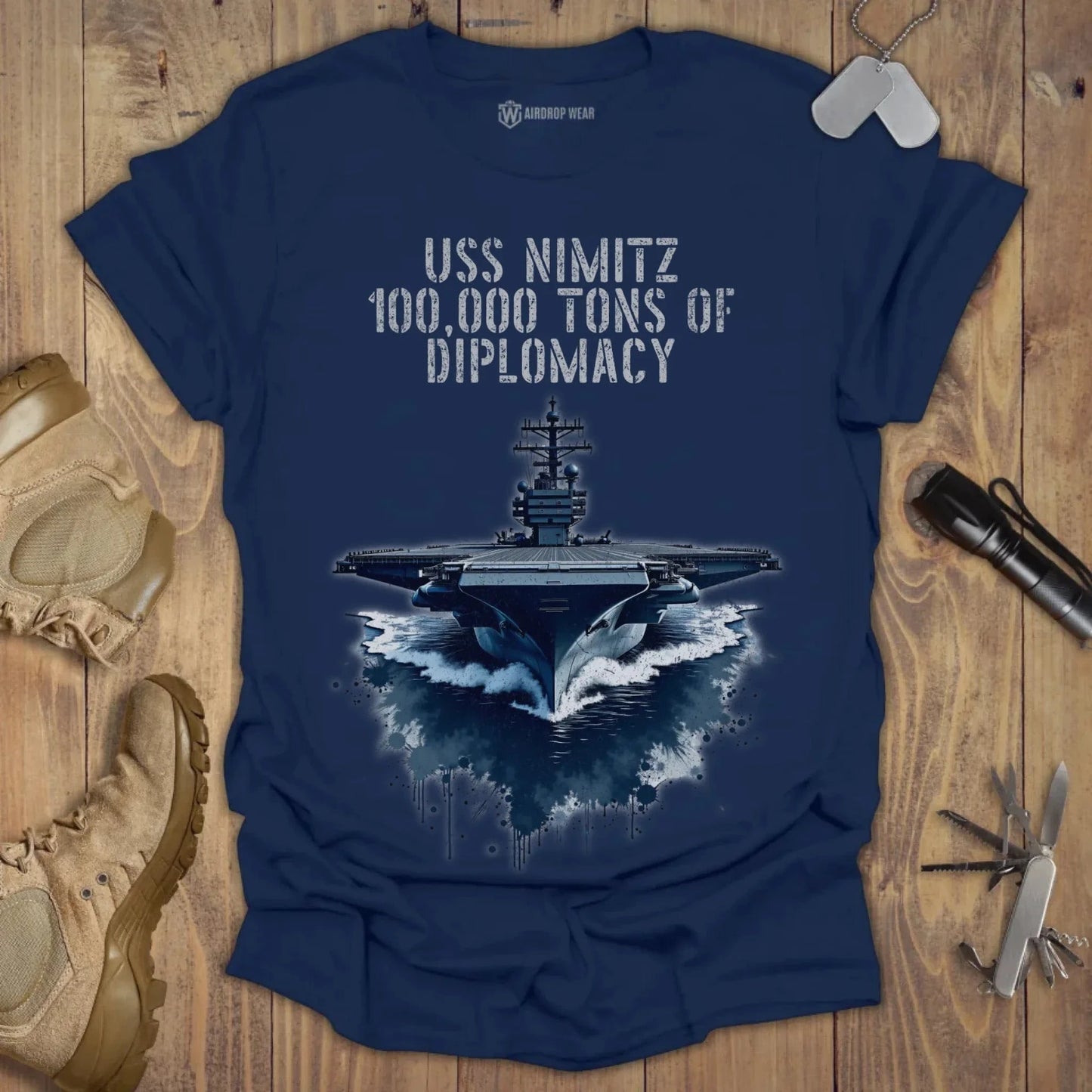 USS Nimitz T-shirt Navy