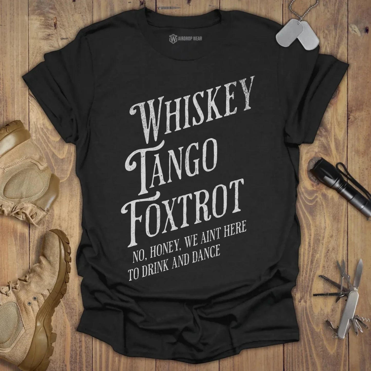 Drink And Dance T-shirt Black