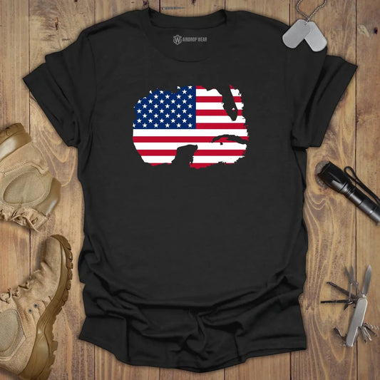 Gulf Of America T-shirt Black