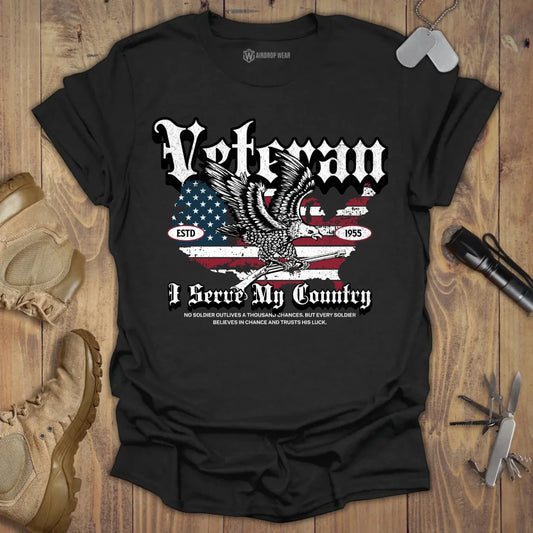 Veteran T-shirt Black