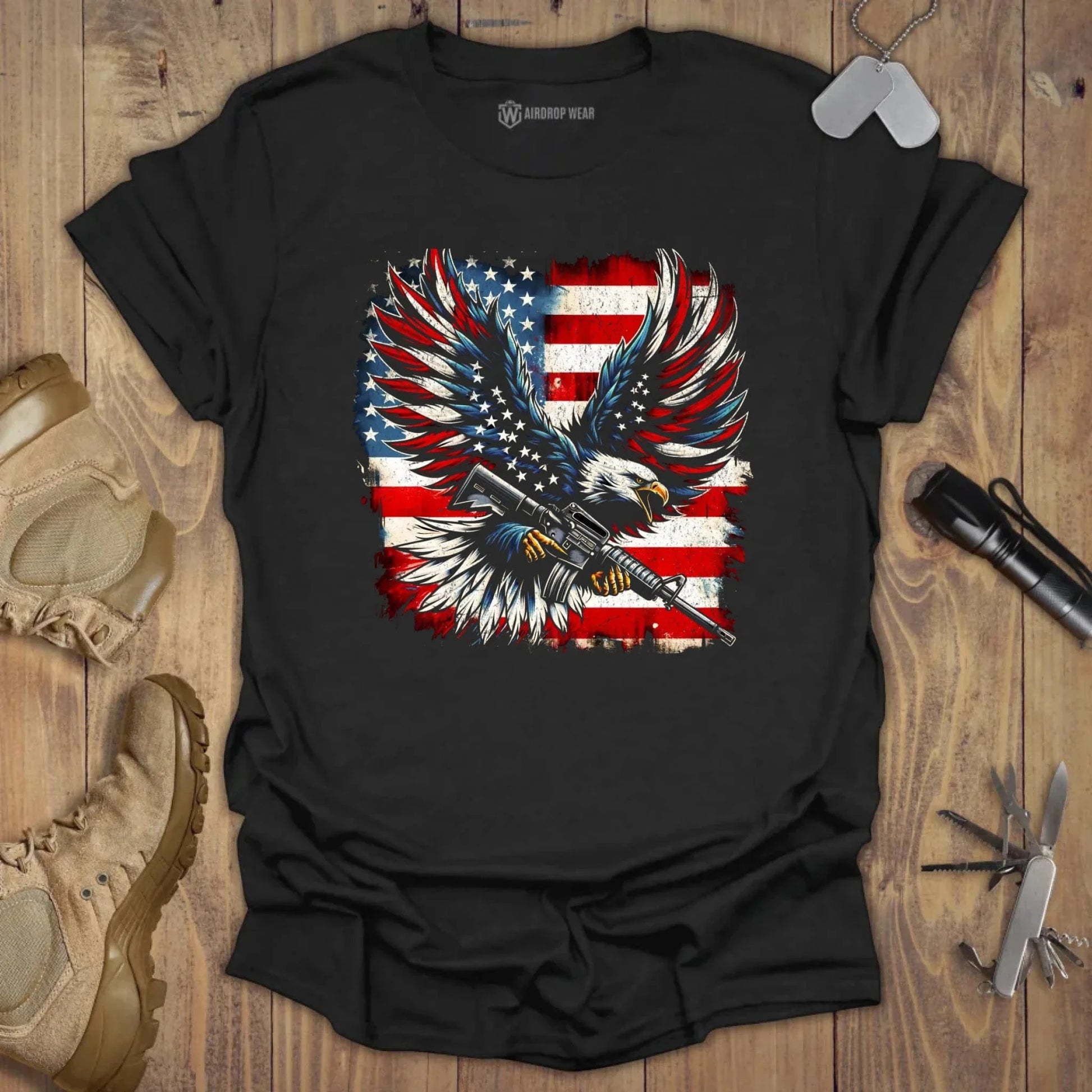 America T-shirt Black