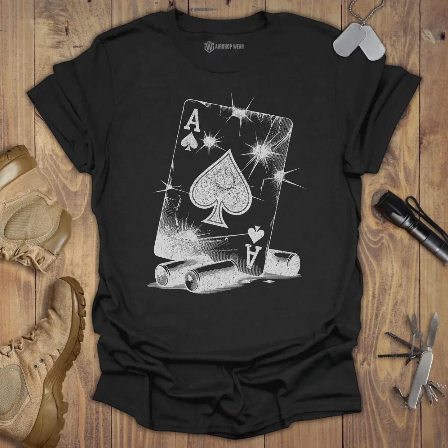 Ace Of Spades T-shirt Black