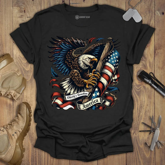 Liberty's Guardian T-shirt Black