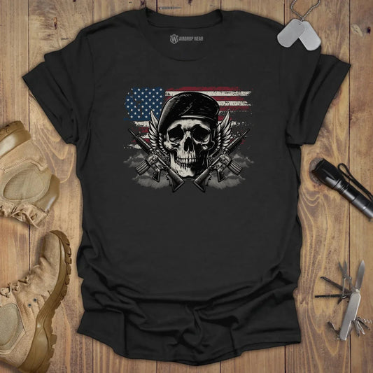 Green Beret T-shirt Black