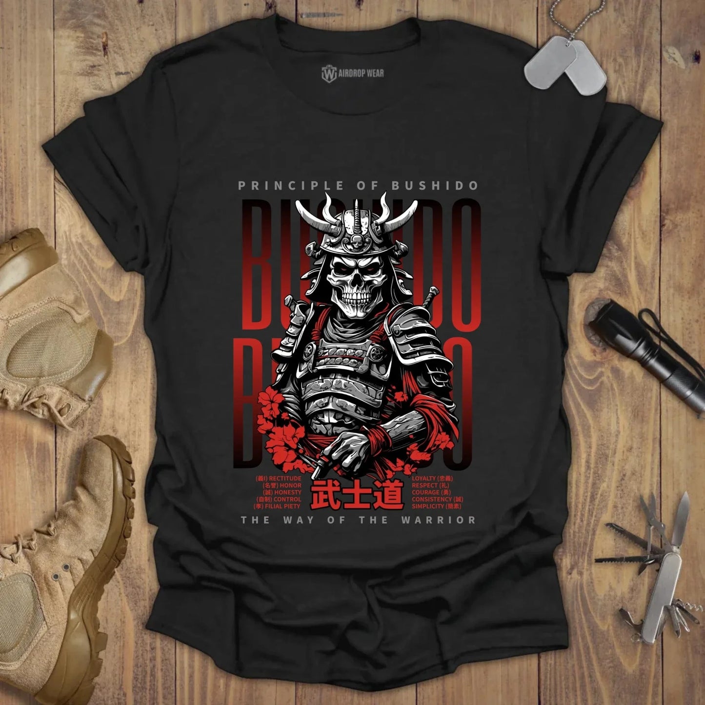 Bushido Principle T-shirt Black