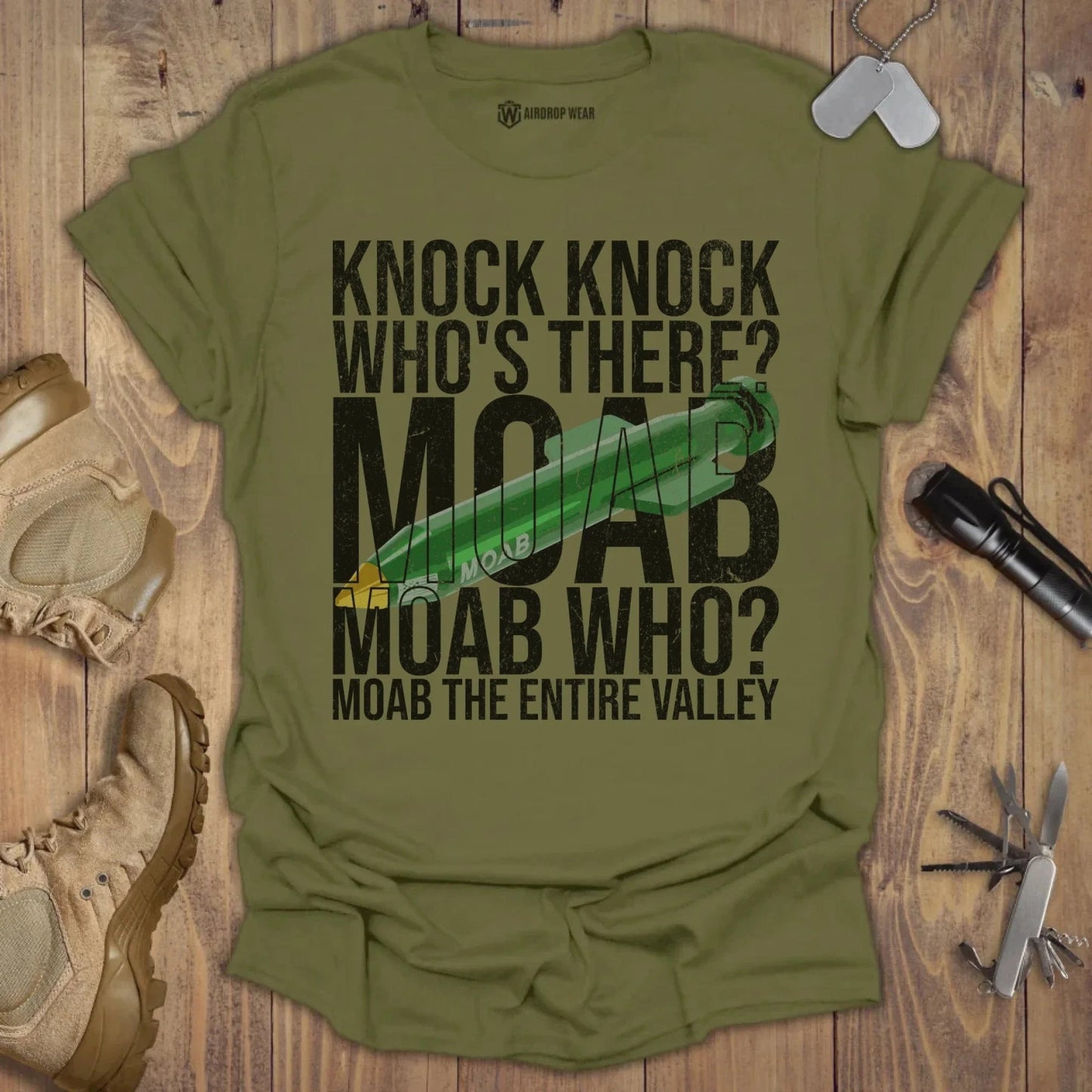 MOAB T-shirt Military Green