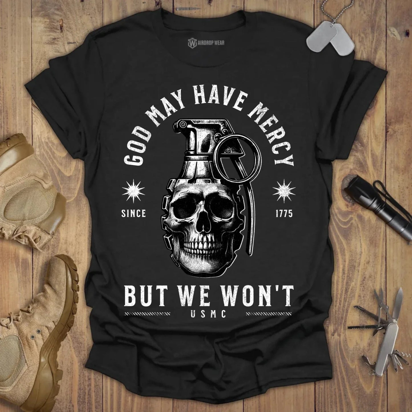 We Won't T-shirt Black