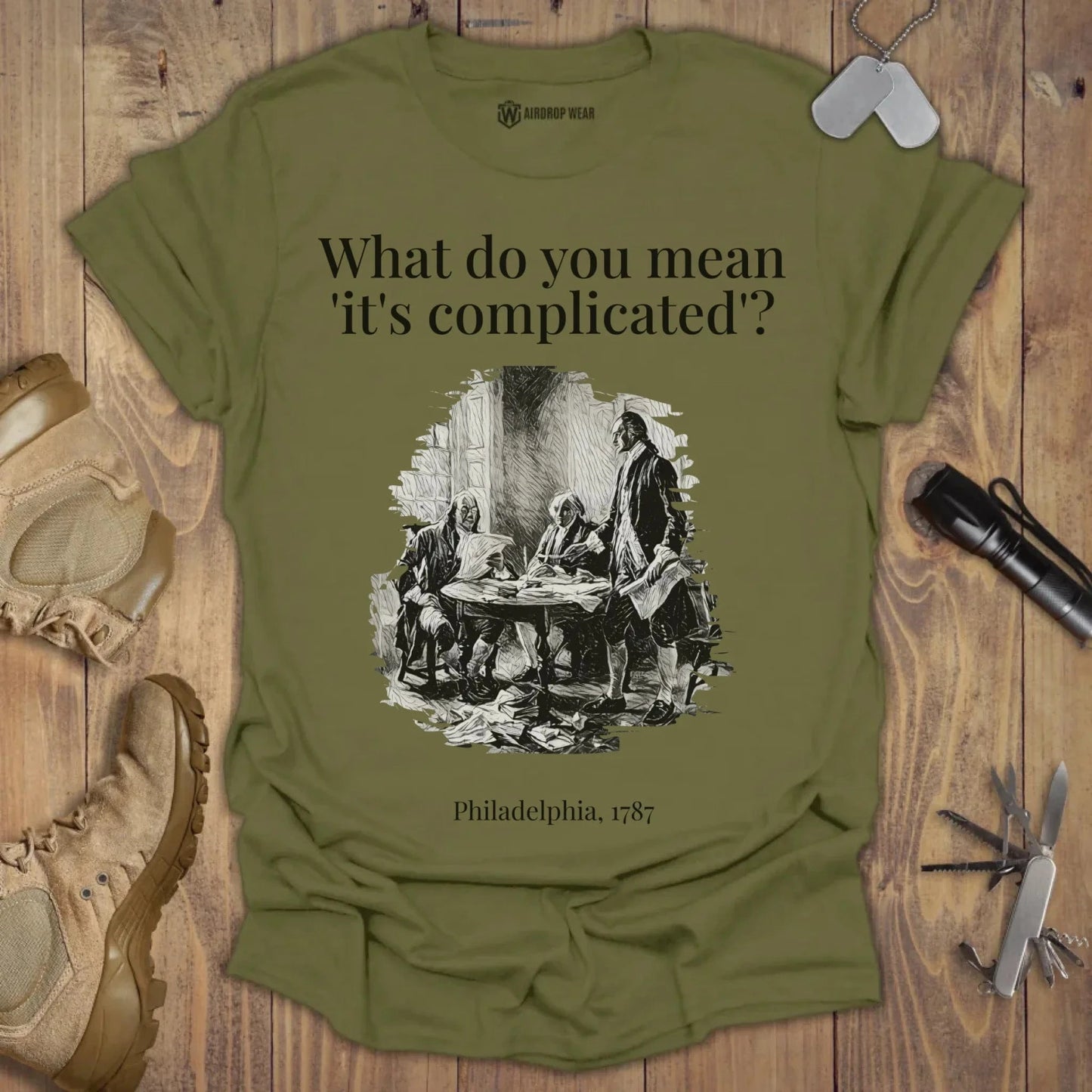 Complicated T-shirt Military Green