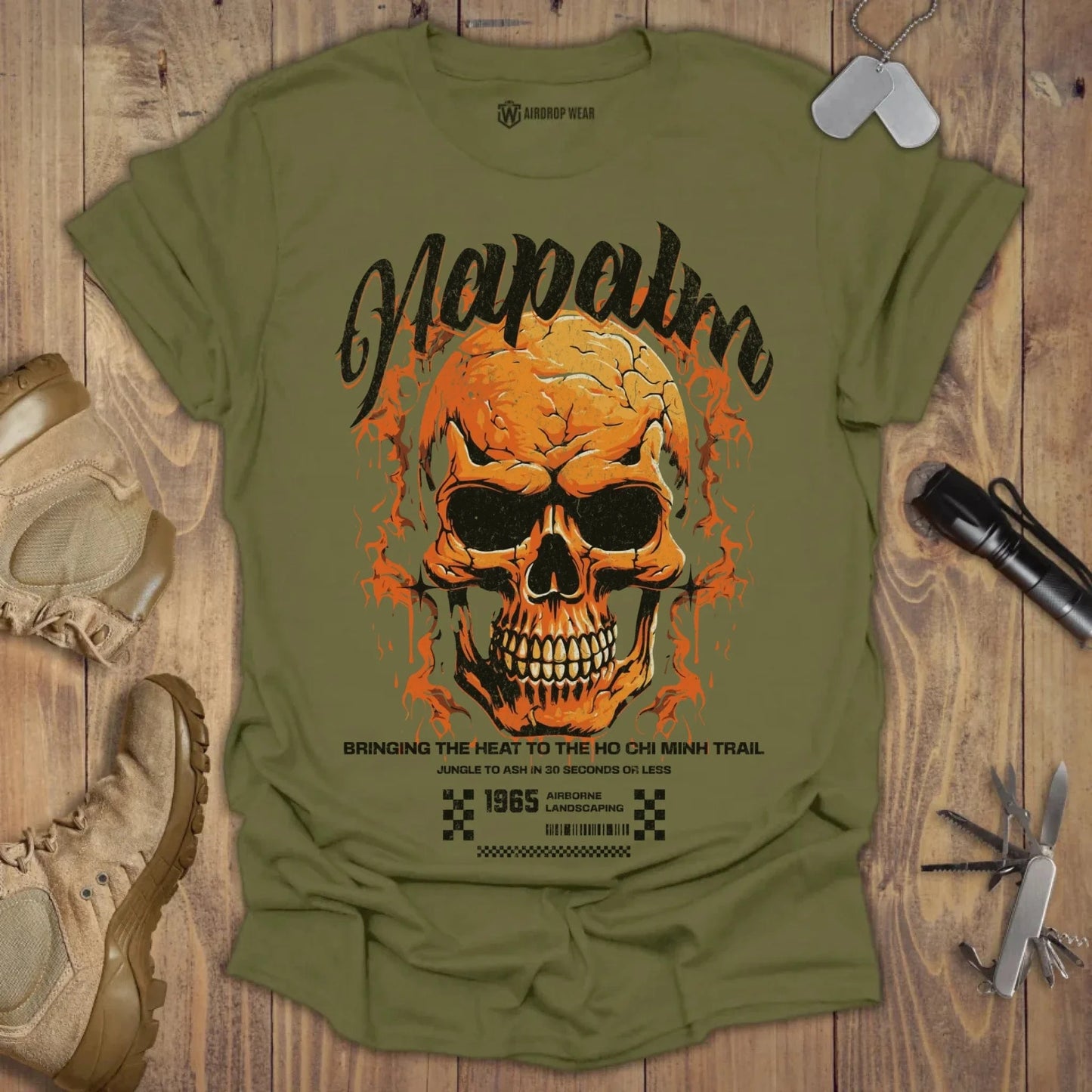 Napalm T-shirt Military Green