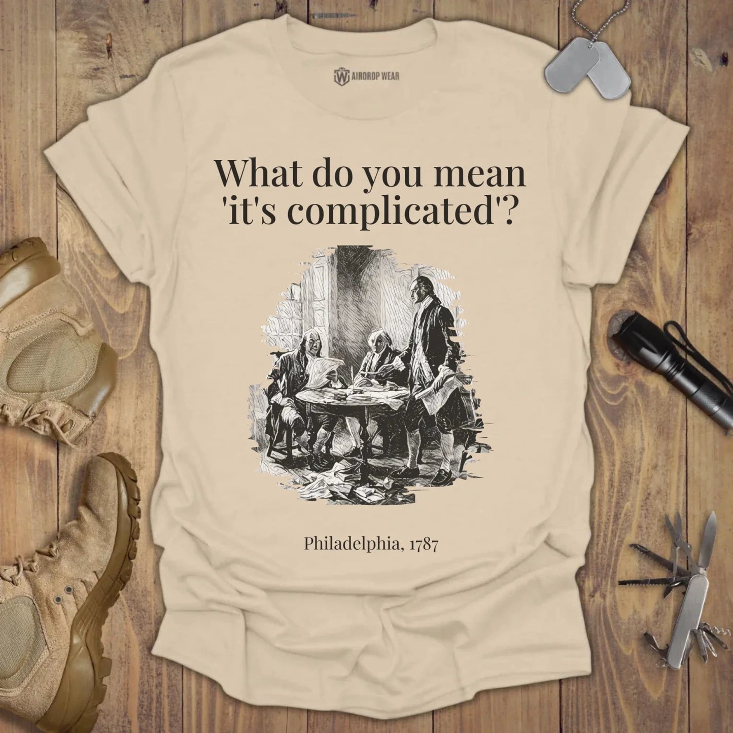 Complicated T-shirt Sand