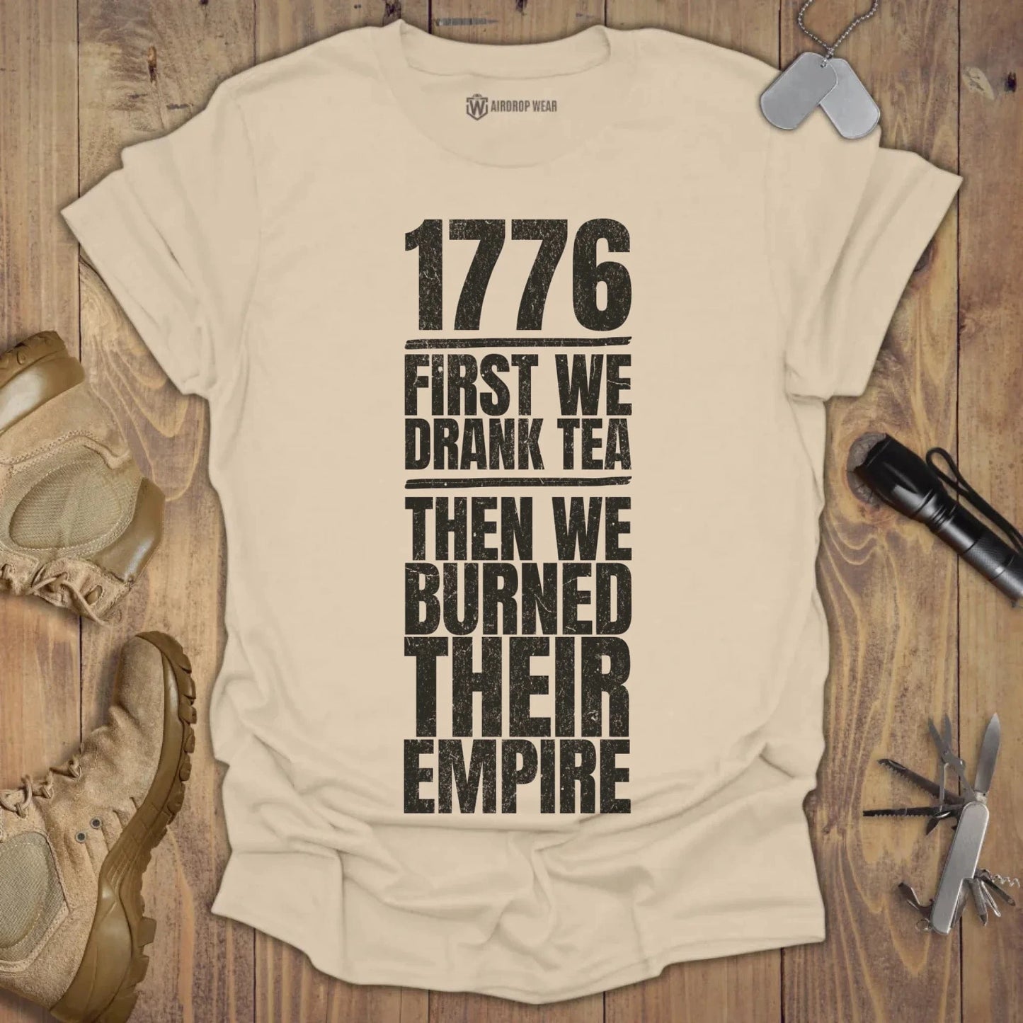 1776 T-shirt Sand