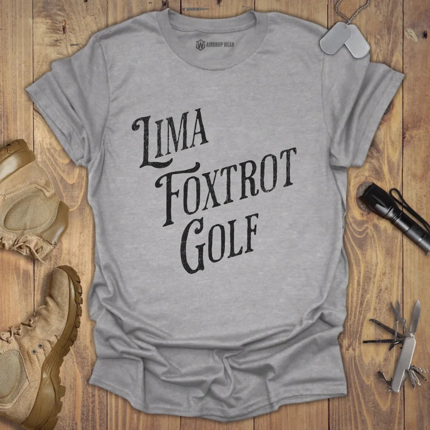 LFG T-shirt Sport Grey