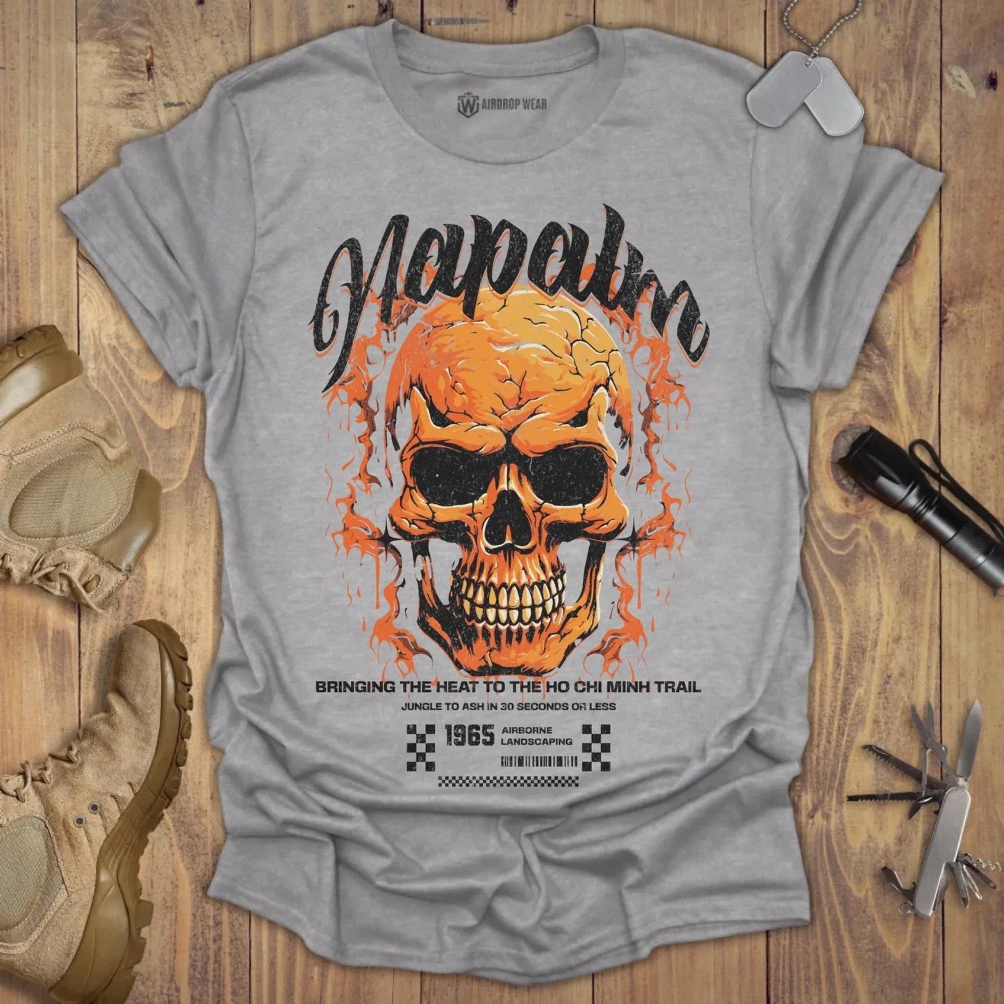 Napalm T-shirt Sport Grey