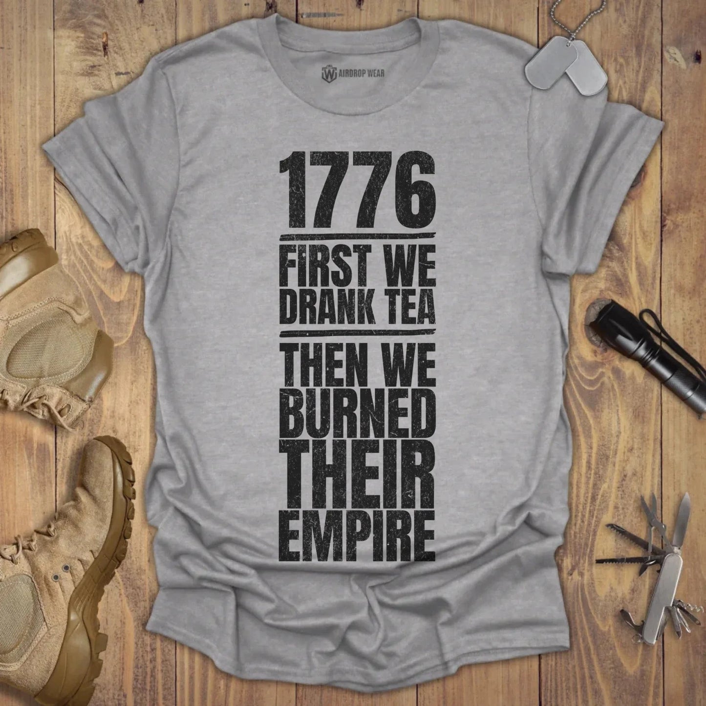 1776 T-shirt Sport Grey