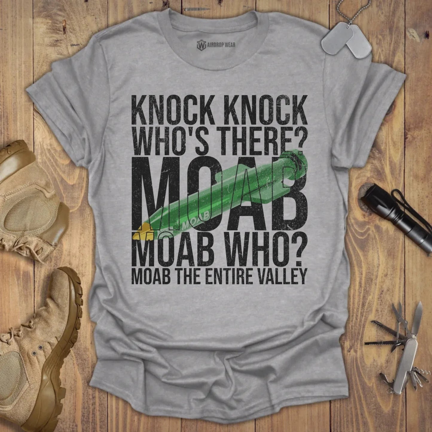 MOAB T-shirt Sport Grey