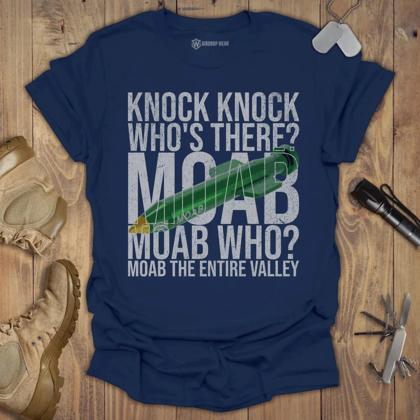 MOAB T-shirt Navy