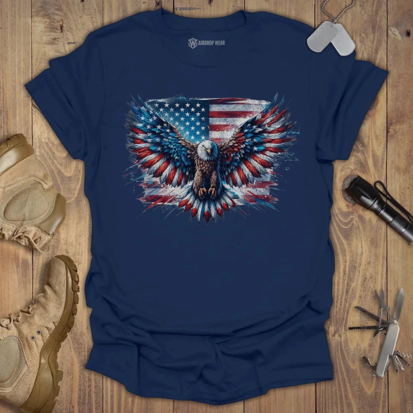 America T-shirt Navy
