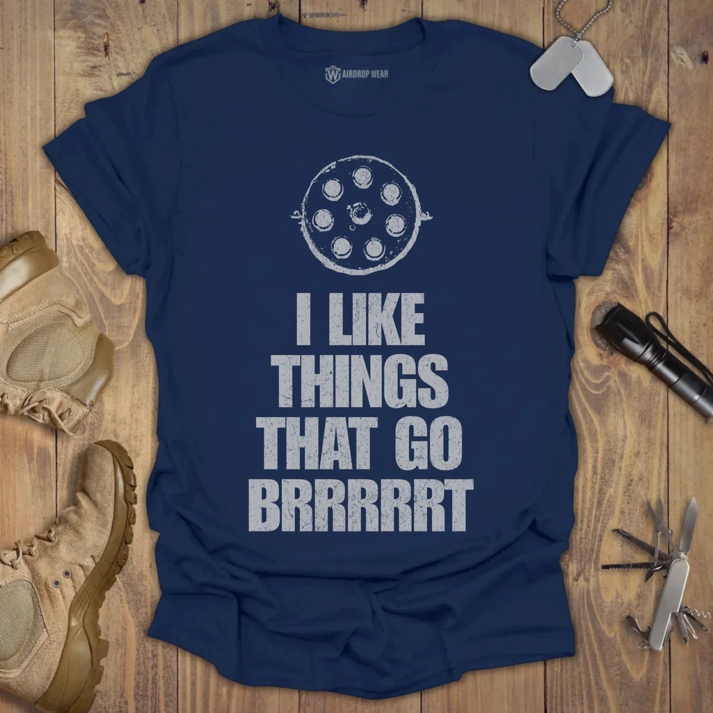 Brrrrrt T-shirt Navy