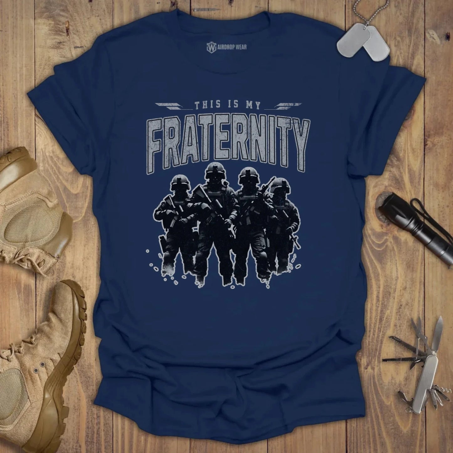 Fraternity T-shirt Navy